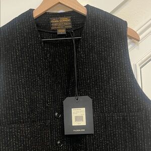 Filson Mackinaw BlchRope Wool Vest. Limited 2022 Made in USA New with tag